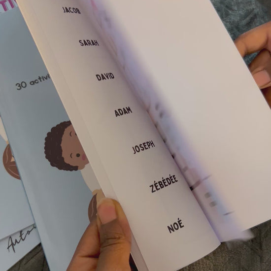Cahier d’activités Bible | Cahier Biblique PDF | Activités Chrétiennes | Jeux & Quiz Bibliques | Découverte de la Bible | Bible Fun Workbook | Activités Foi & Famille